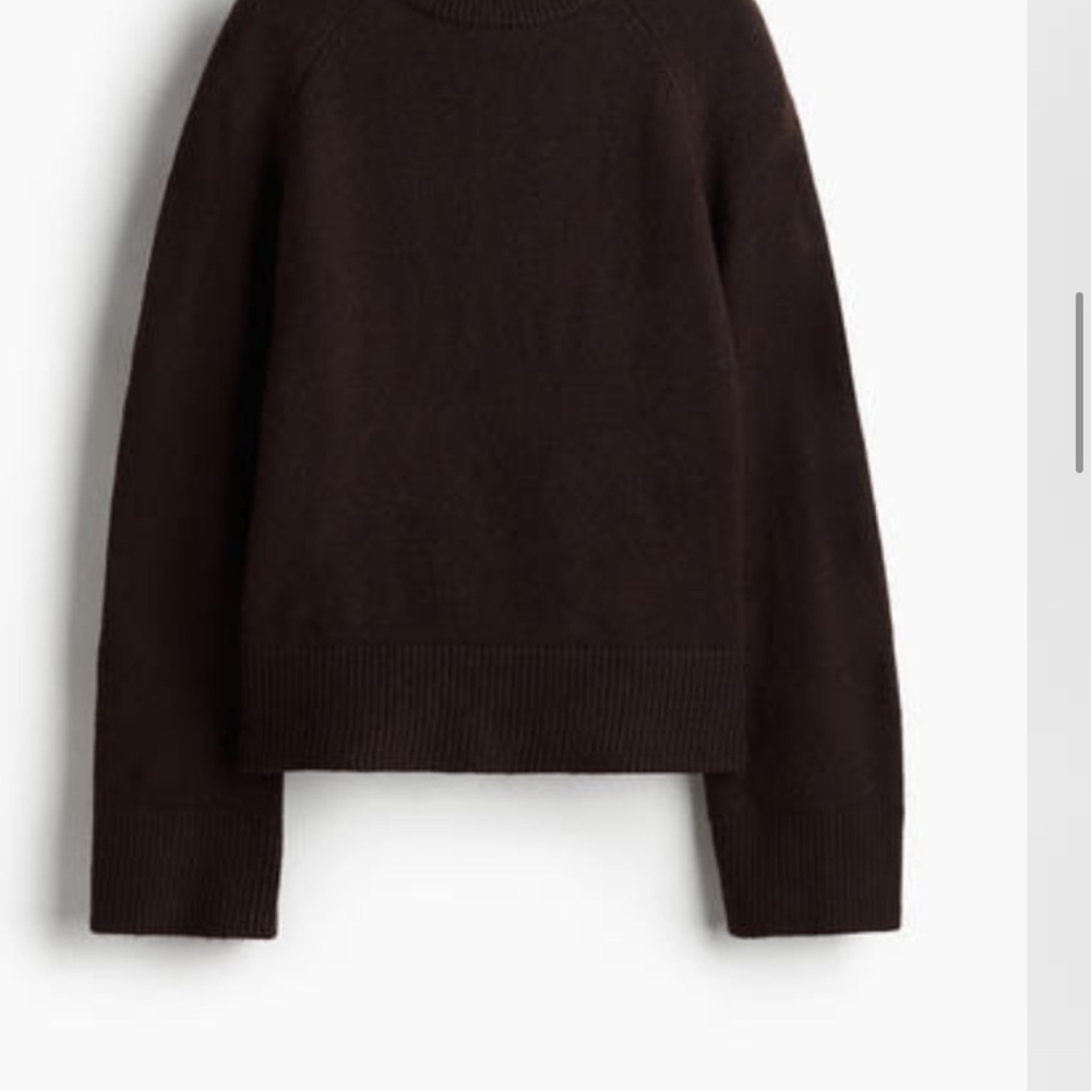 Classic Brown Women's Sweater & Skirt SET
